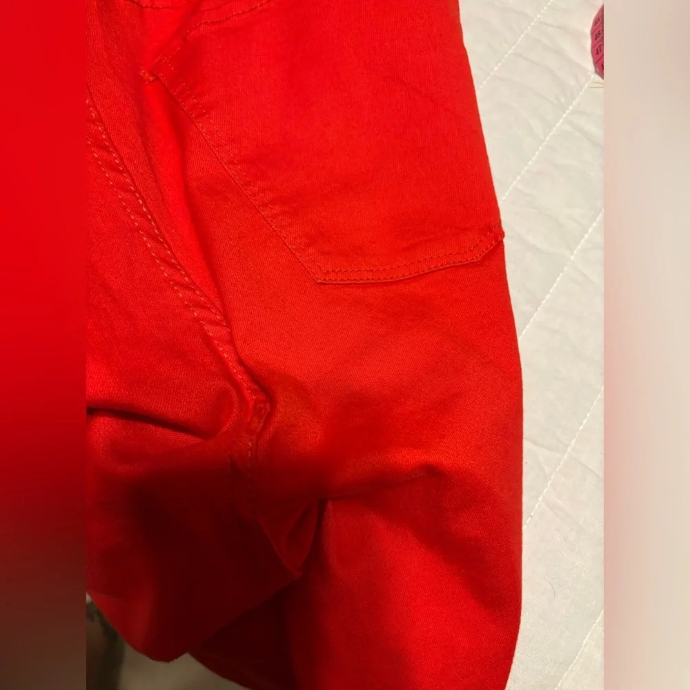 NYC Women’s RED Super Skinny High‎ Rise Capri Jeans 14